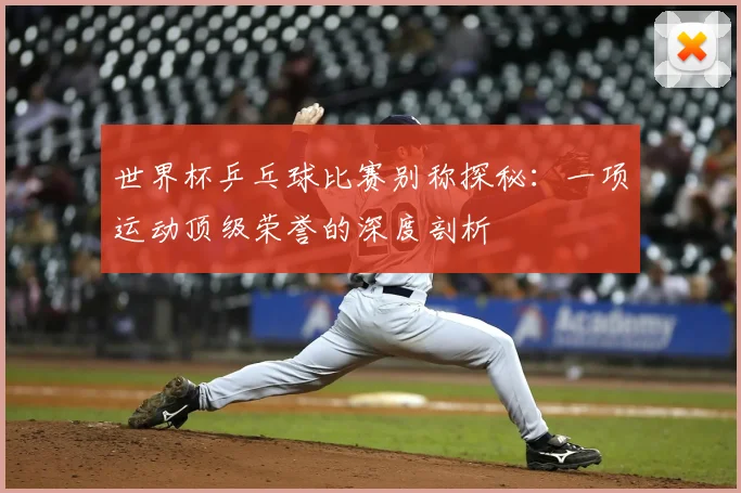 世界杯乒乓球比赛别称探秘：一项运动顶级荣誉的深度剖析