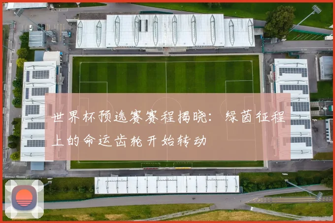 世界杯预选赛赛程揭晓:绿茵征程上的命运齿轮开始转动